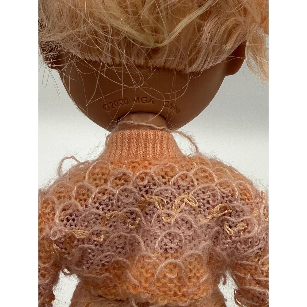 Rainbow High Georgia Bloom Fashion Doll 11 In Peach Curly Hair Outfit Shoes